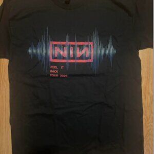 Nine Inch Nails “Peel It Back” 2026 T-shirt Graphic Band Tee